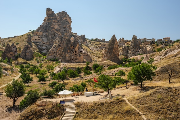 Rocks near Goreme, , Cappadocia, Turkey