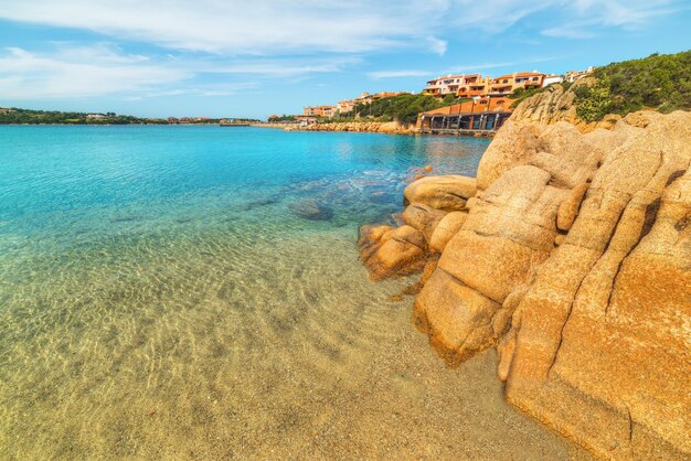 Rocks in Porto Cervo Sardinia