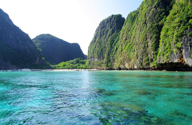 Rocks and sea in Krabi Thsiland