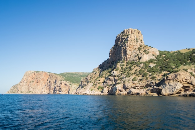 Rocks in the sea