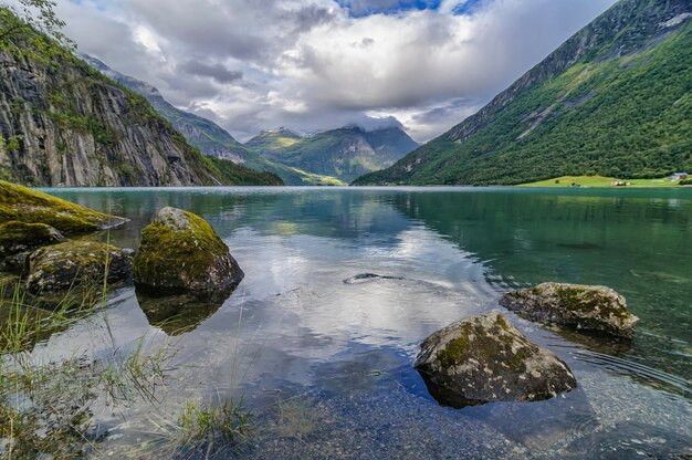 Скалы на берегу