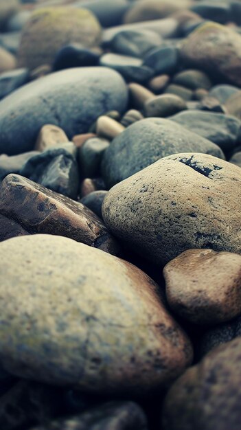 Photo the rocks and stones