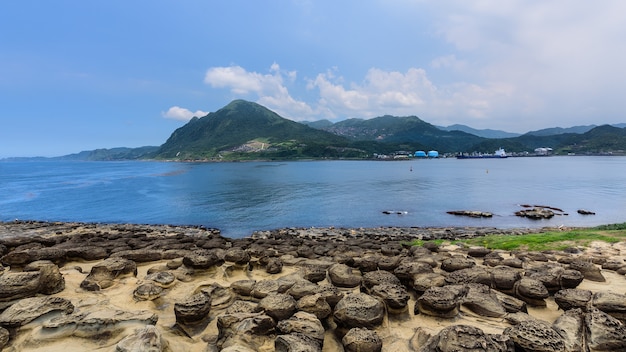 台湾Yehliu Geoparkの岩