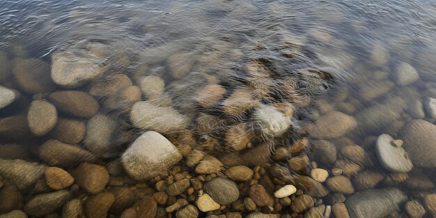камни в воде