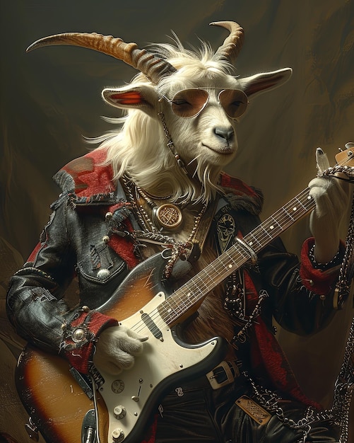 Foto rockstar goat il più grande di tutti i tempi