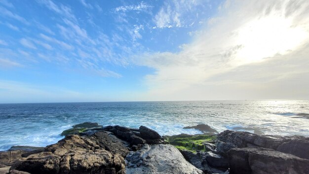 Rocky beach in south kerala