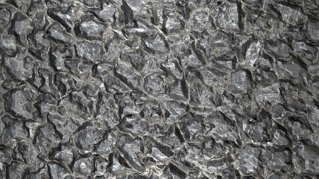 Rocky glossy gray texture background