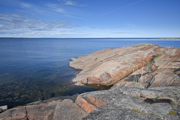 Rocky seashore