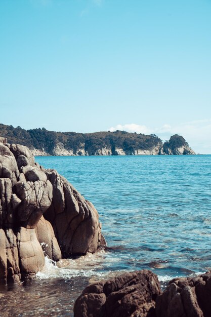 Rocky seashore