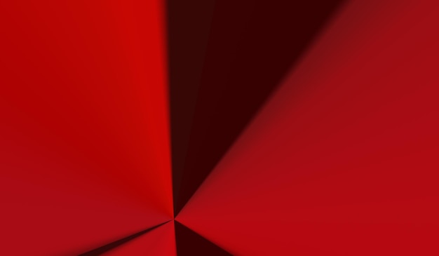 Rode 3D-effect abstracte achtergrond