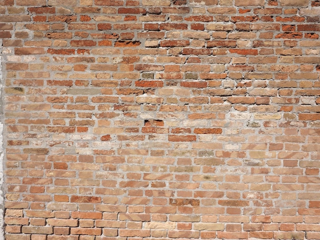 Foto rode bakstenen muur achtergrond