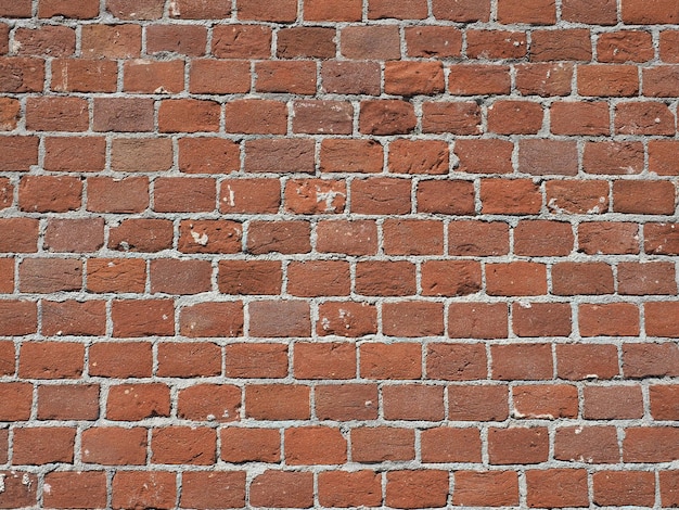 Rode bakstenen muur achtergrond