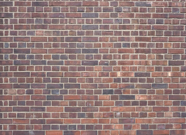 Rode bakstenen muur achtergrond