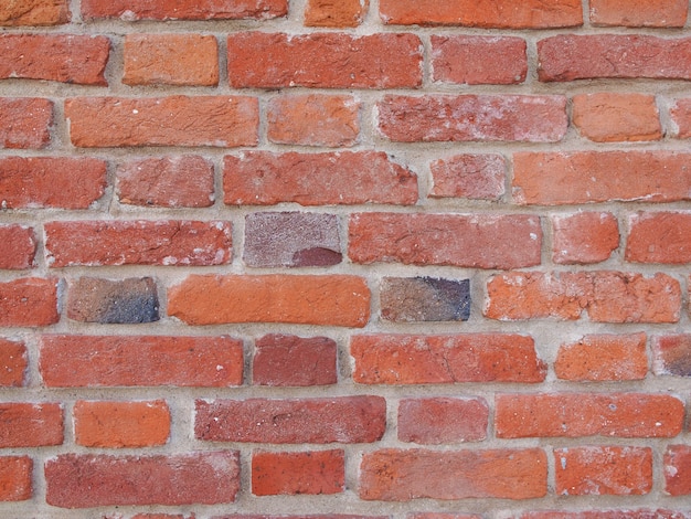 Rode bakstenen muur achtergrond