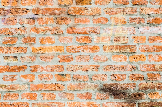 Rode bakstenen muur achtergrond