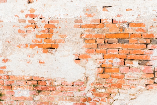 Rode bakstenen muur achtergrond