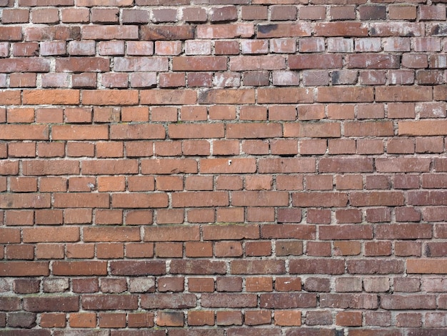 rode bakstenen muur textuur achtergrond