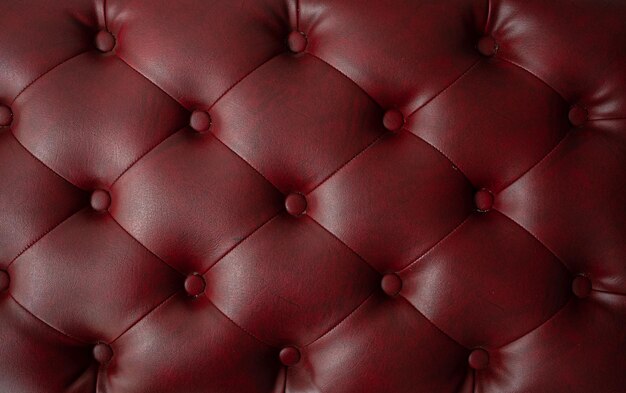 Rode bank textuur close-up sofa luxe ontwerp huid achtergrond