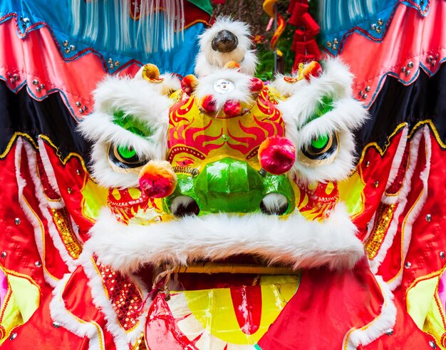 Foto rode draak chinees nieuwjaar symbool