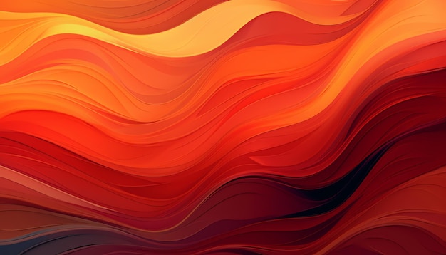 Rode en oranje achtergrond met een swirly patroon.