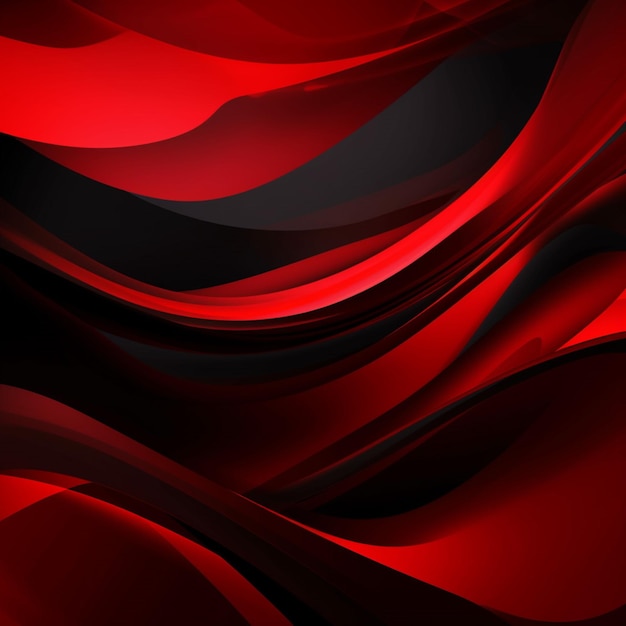 Rode en zwarte achtergrond met een golvend patroon.