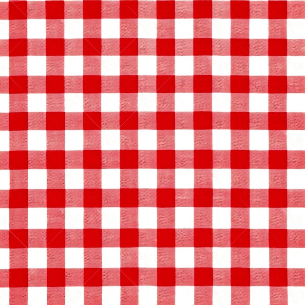 rode gingham-ruitstof