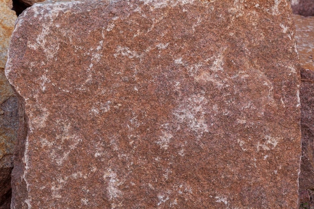 Rode graniettextuur Gesloten details van rode marmeren patroonachtergrond
