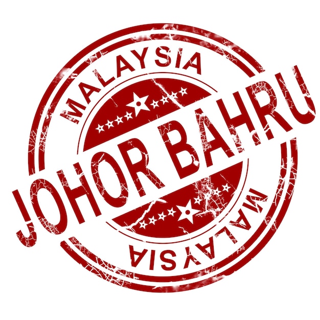 Rode Johor Bahru stempel