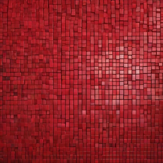 Rode mozaïek abstracte textuur achtergrond patroon behang