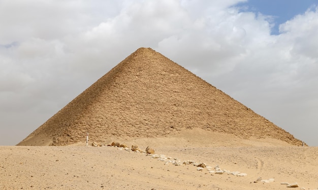 Rode Piramide van Dahshur in Caïro, Egypte