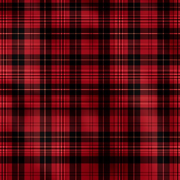 Foto rode plaid patroon achtergrond afbeelding zwarte en rode tartan plaid naadloos patroon