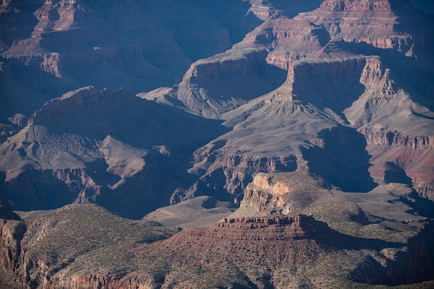 Rode rots van de canyon Arizona en Utah woestijnrotsen berg