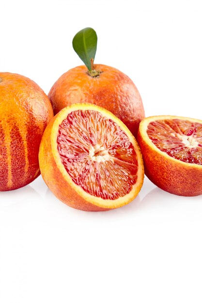 Rode Siciliaanse sinaasappelen