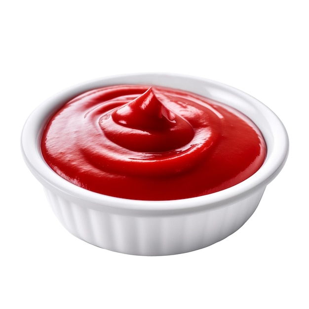 Rode smakelijke ketchup Generatieve ai