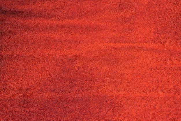 Rode tapijt katoenen textuur voor achtergrond.