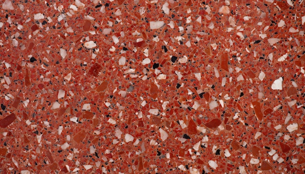 Foto rode terrazzo riverstone textuur achtergrond