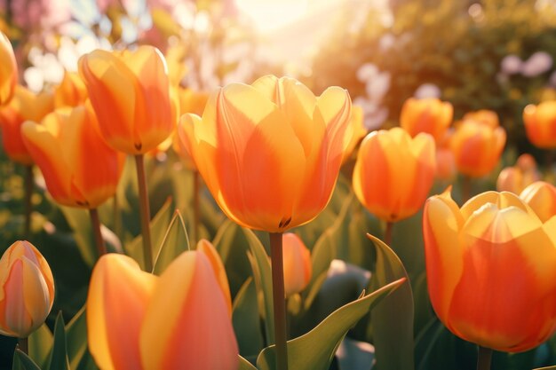 Foto rode tulpen van dichtbij