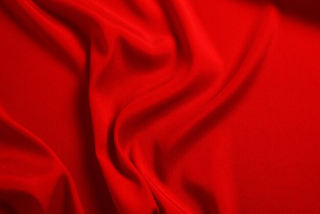 Rode zijde of Satijn luxe stof textuur