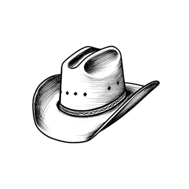 Rodeo Cowboy hat ai generated