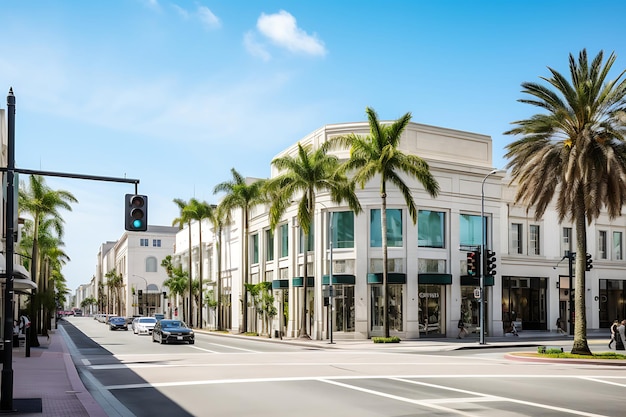 Rodeo drive luxury shopping photography