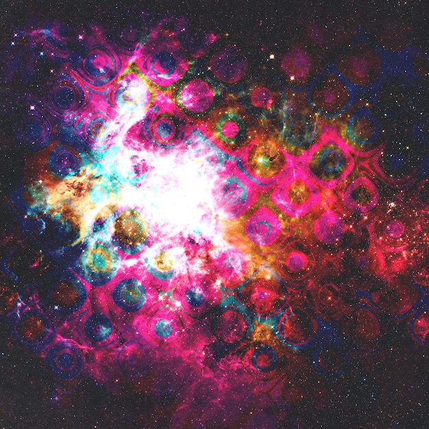 Roestige Grunge Ruwe Abstracte Textuur Gebarsten Vuil Patroon Kleurrijke Ruimte Galaxy Achtergrond