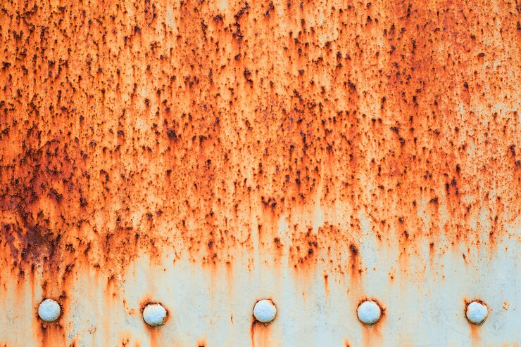Roestige metalen textuur