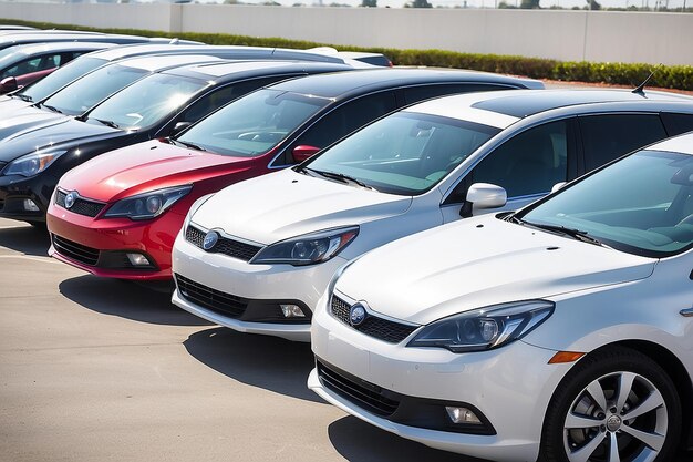 Photo rognacfrance april132016 new renault nissan dacia cars parked at distribution center