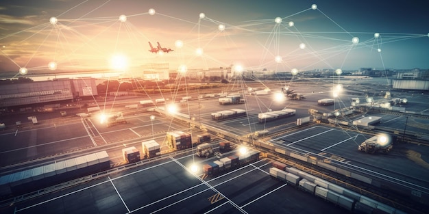 The Role of Logistics in the Globalised 5g tecnology concept