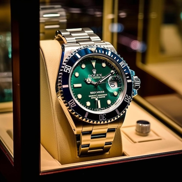 rolex famous brand at department store at taipei