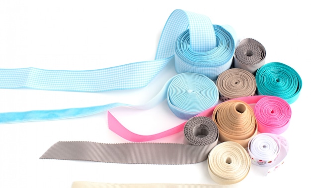A roll of colored tape for crafting and decorating