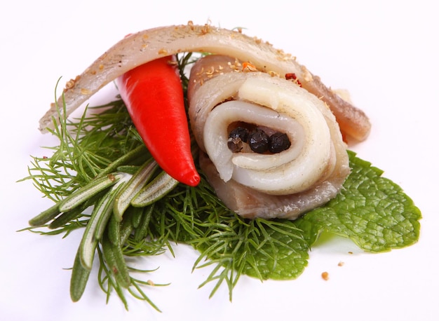 Roll with herringHerring on pertseesklyuziv dish of rybyFile capelin Preservation of Herring