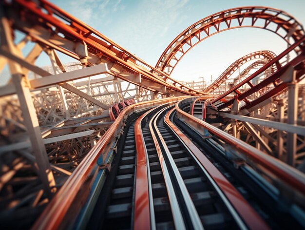 Roller Coaster Road to the Clouds