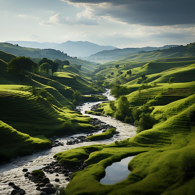 Foto eleganza delle colline bellissime foto di paesaggi