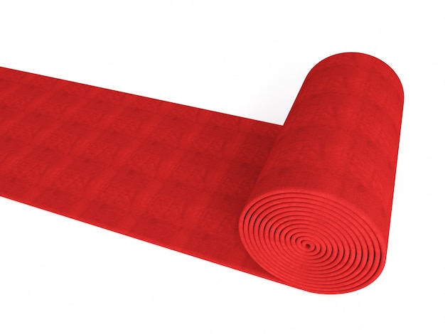 Rolling red carpet